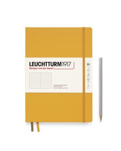 LEUCHTTURM1917 Composition Notebook Hard Cover - B5 - Dotted - Rising Sun