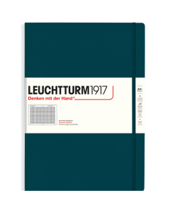 LEUCHTTURM1917 Classic Hard Cover - Master A4 - Squared - Pacific Green