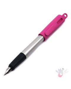 LAMY Nexx Fountain Pen- Matt Anodised Aluminium body/Pink cap