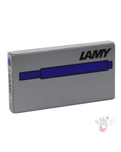 LAMY Cartridge Refill T10 pack of 5 - Blue 