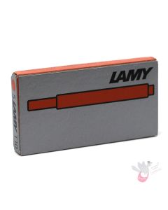 LAMY Cartridge Refill T10 pack of 5 - Copper Orange