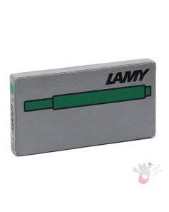 LAMY Cartridge Refill T10 pack of 5 - Green