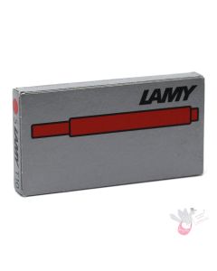 LAMY Cartridge Refill T10 pack of 5 - Red