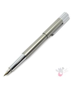 LAMY Scala Fountain Pen - Titanium (includes free 30ml bottle black ink / converter)