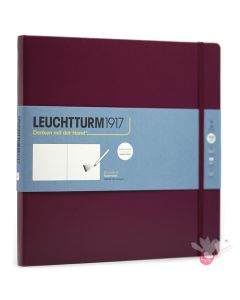 LEUCHTTURM1917 Sketchbook - Square (225 x 225mm) - Port Red