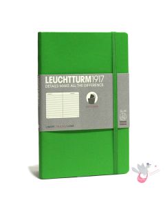 LEUCHTTURM1917 Composition Notebook Soft Cover - B6 - Ruled - Fresh Green