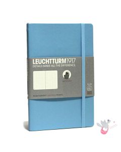 LEUCHTTURM1917 Composition Notebook Soft Cover - B6 - Dotted - Ice Blue