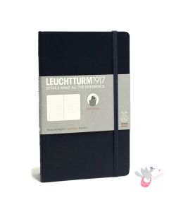 LEUCHTTURM1917 Composition Notebook Soft Cover - B6 - Dotted - Navy