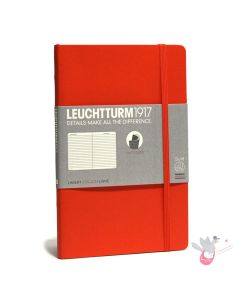 LEUCHTTURM1917 Composition Notebook Soft Cover - B6 - Ruled - Orange