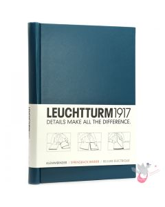 LEUCHTTURM1917 Peka Springback Binder (holds 150 pages) - A4 - Pacific Green