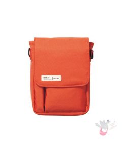 LIHIT LAB - Smart Fit Carrying Pouch A6 - Orange (includes shoulder strap)