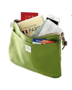 LIHIT LAB - Sacoche Smart Fit Carrying Pouch - Large (A5) - Sage (includes shoulder strap A7709)