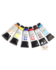DANIEL SMITH 15mL Extra-fine Watercolour tubes in basic 6 colours