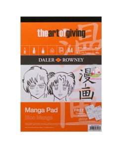 DALER ROWNEY Manga Art Pad - A4 - 70gsm