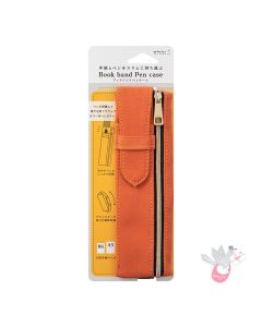 MIDORI - Book Band Pen Case - Orange