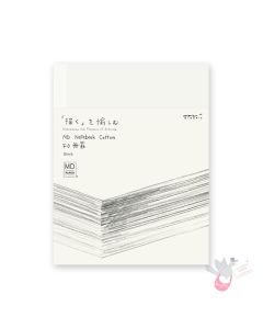 MIDORI - MD Notebook Cotton - 200 Pages - Plain Pages - F0 Size (18×14cm)