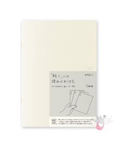 MIDORI - Notebook - Light - A5 - Lined (pack of 3)
