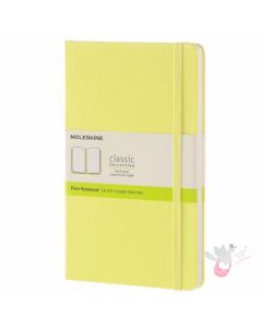 MOLESKINE Classic Hard Cover Notebook - Large (A5) - Plain - Citron Yellow