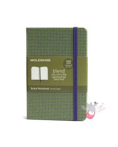 MOLESKINE Limited Edition Blend Collection Hard Cover Notebook - Ruled (A6) - Green