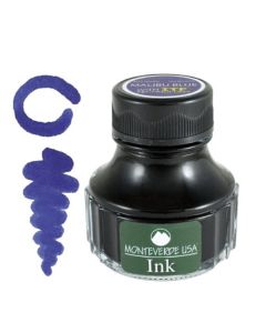 MONTEVERDE Bottled Ink - 90mL - Malibu Blue (Original Blue)