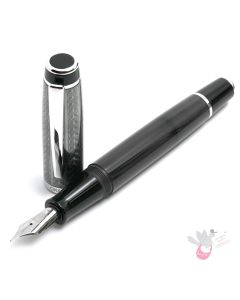 OPUS 88 OPERA Fountain Pen - Grey Arrow - Medium Nib  