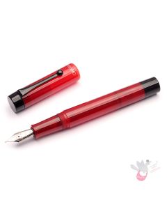 OPUS 88 Demonstrator Fountain Pen - Red