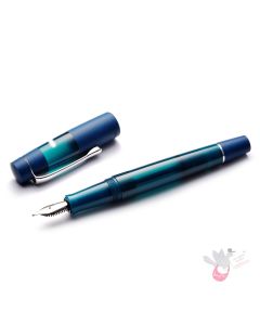 OPUS 88 Koloro Fountain Pen - Blue - Fine Nib 