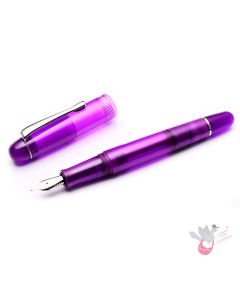 OPUS 88 Picnic Fountain Pen - Purple - Medium Nib 