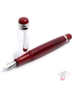 OPUS 88 OMAR Fountain Pen - Apple Red - Medium Nib  