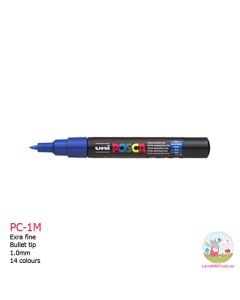 POSCA Paint Marker - 1mm Extra-Fine Tip (PC-1M) - 12 Colours Available