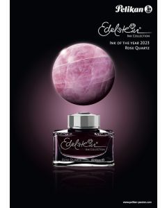 PELIKAN Edelstein Fountain Pen Ink Collection - 50mL - Rose Quartz (Ink of the Year 2023) 