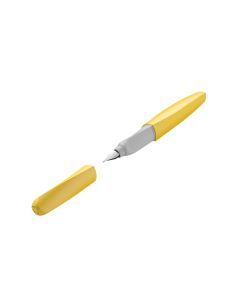 PELIKAN Twist Fountain Pen - Bright Sunshine - Medium Nib