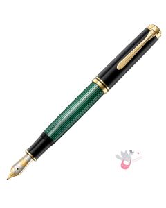 PELIKAN Souveran M1000 Fountain Pen - Black/Green