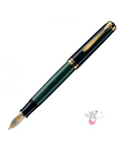 PELIKAN Souver’_n M400 Fountain Pen - Black/Green 