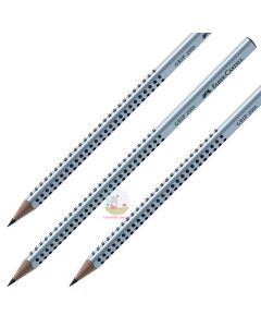 FABER-CASTELL Grip Pencil - 3 Pack - 2B