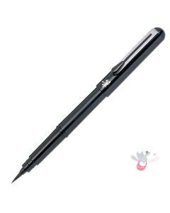 PENTEL Refillable Pocket Brush Pen (includes 4 black permanent ink cartridges)