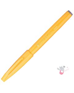 PENTEL Brush Sign Pen - Yellow