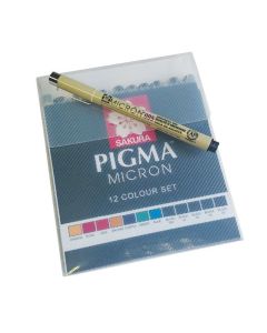 SAKURA Pigma Micron - 12 Colour Set
