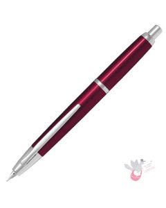 PILOT Capless Decimo Fountain Pen (18ct Gold Nib & Converter-40) - Red - Fine Nib