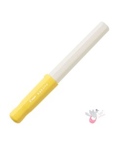 PILOT Kakuno Fountain Pen - Yellow/White - Extra Fine Nib
