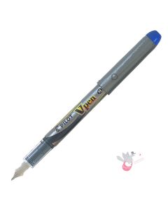PILOT V Pen - Disposable Fountain Pen - Blue