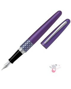 PILOT MR3 Fountain Pen - Ellipse Violet - Medium Nib