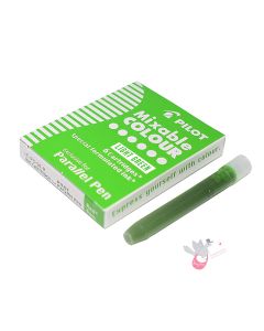 PILOT Parallel Pen Ink Cartridge - 6 Pack - Light Green