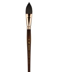 PRINCETON Neptune Watercolour Brush - Synthetic Squirrel - Oval Wash 1/2 (image ay show different size)