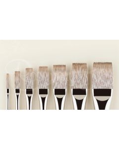 ROSEMARY & CO Eclipse - Long Handle Brush - 100% Synthetic - Extra Long Comber - 1/4" (7.65 x 22.1mm)