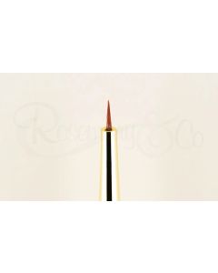 ROSEMARY & CO Miniature Brush - Micro Detail - Synthetic - Size 15/0 (0.75 x 3.8mm)