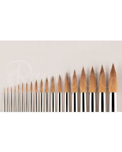 ROSEMARY & CO Brush - Red Dot (Synthetic Sable) - Point Round