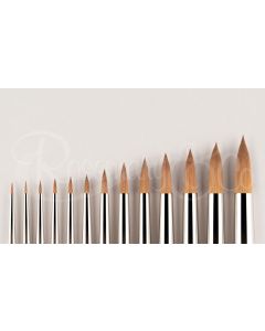 ROSEMARY & CO Brush - Red Dot (Synthetic Sable) - Spotter 