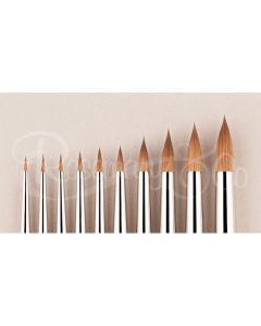 ROSEMARY & CO Watercolour Brush - Series 323 - Pure Sable Spotter