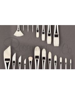 ROSEMARY & CO - Andrew Tisch Deluxe Set (Natural Bristle) - 20 Brushes (mainly long handle)